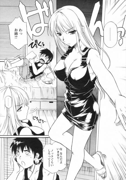 【エロ漫画】ドＳでクールビューティーな巨乳姉とまさかの両思いだったパンツ泥棒の弟がいちゃラブ中出し近親相姦したったｗ